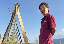 我試著完成書中所教的支架做法