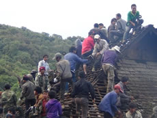 PCD encourages Mainland China’s communities to experience community economy. One example  of community economy is when a farmer in Yunnan needs to build a house, men from all the families in the village help with the construction. In return they are given a meal or receive help in turn in the future.