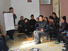 Dong singers in Congjiang County, Guizhou Province, held workshop on ways to revive their songs culture.