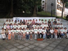 在「社区支持农业」的研讨会上，来自中国大陆丶台湾及香港的社区支持农业实践者交流经验。